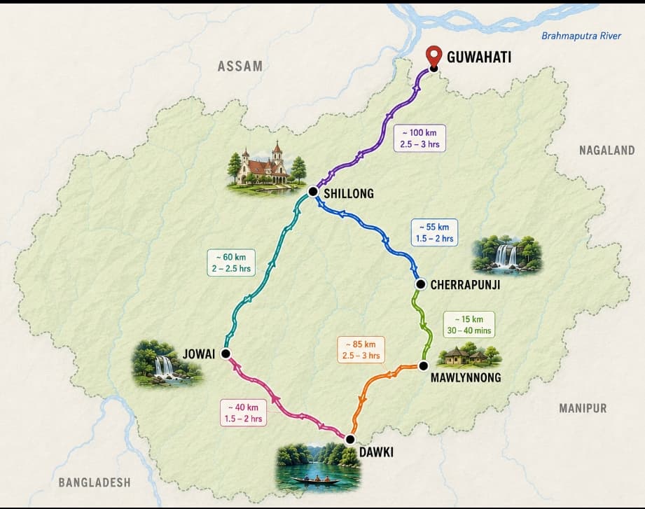 Meghalaya 6N/7D Private Tour secondary